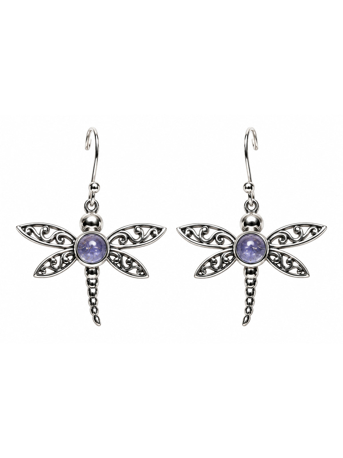 Wings Tanzanite Earrings