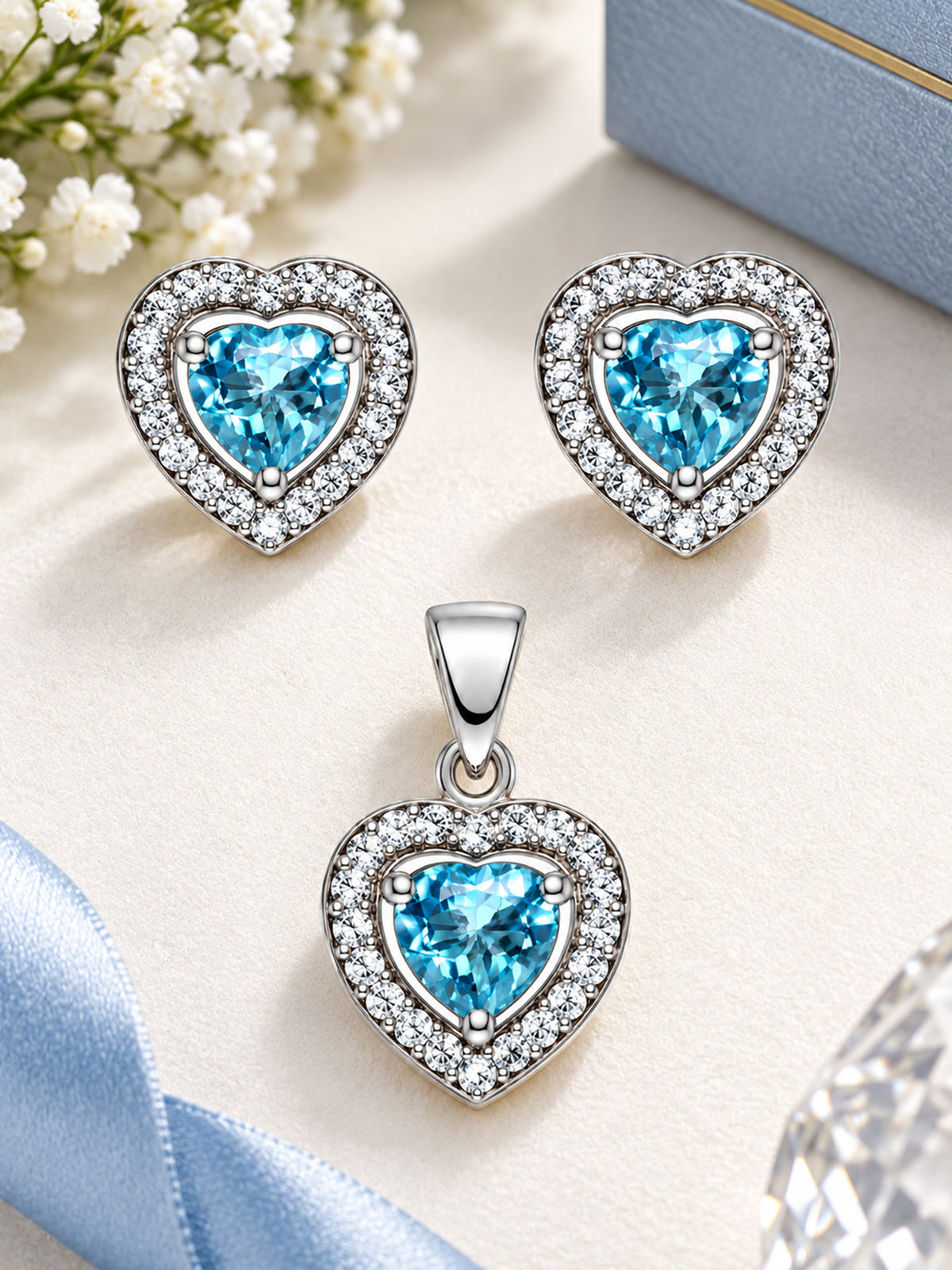 Heart Of Ocean Bt Pendant Set