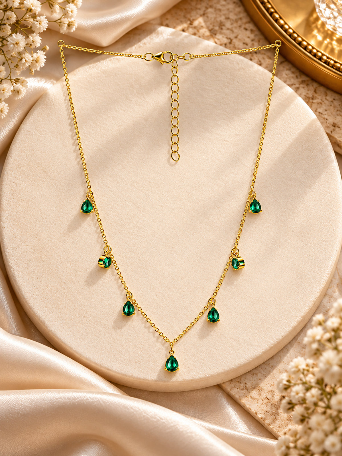 Pretty Me Green Onyx Chain
