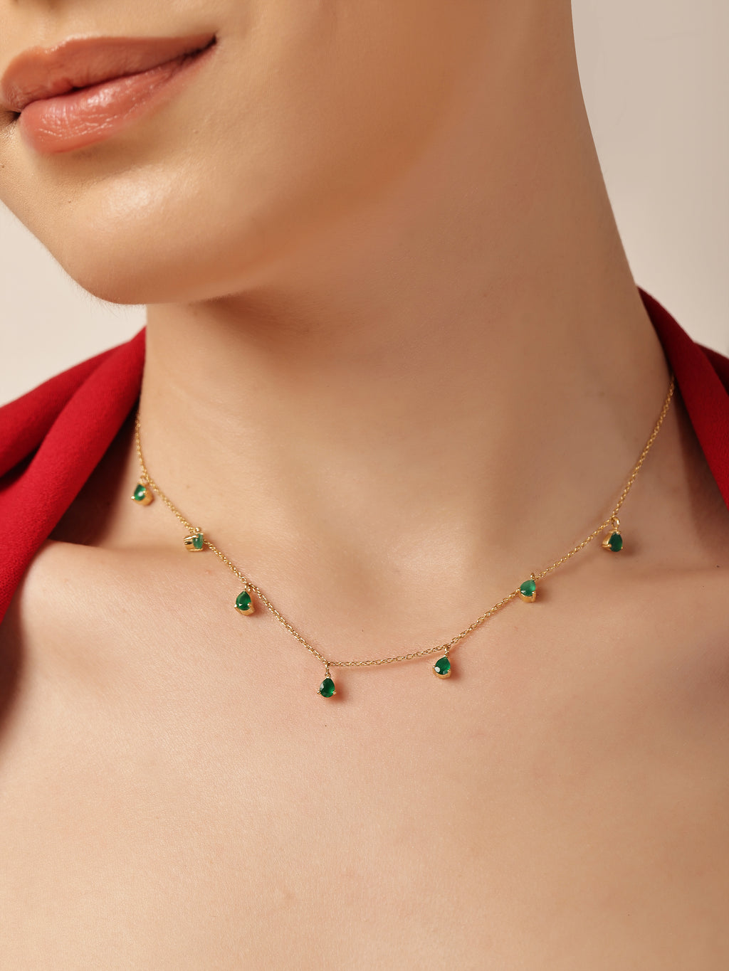 Pretty Me Green Onyx Chain