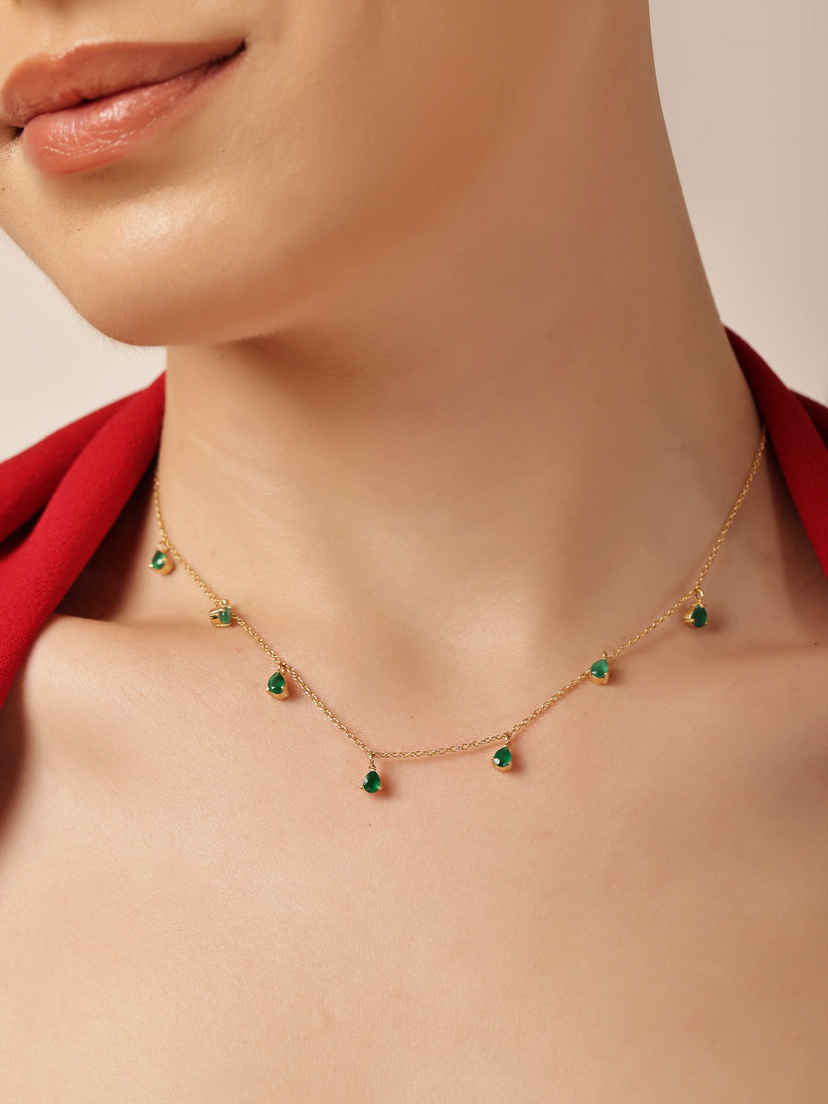 Pretty Me Green Onyx Chain