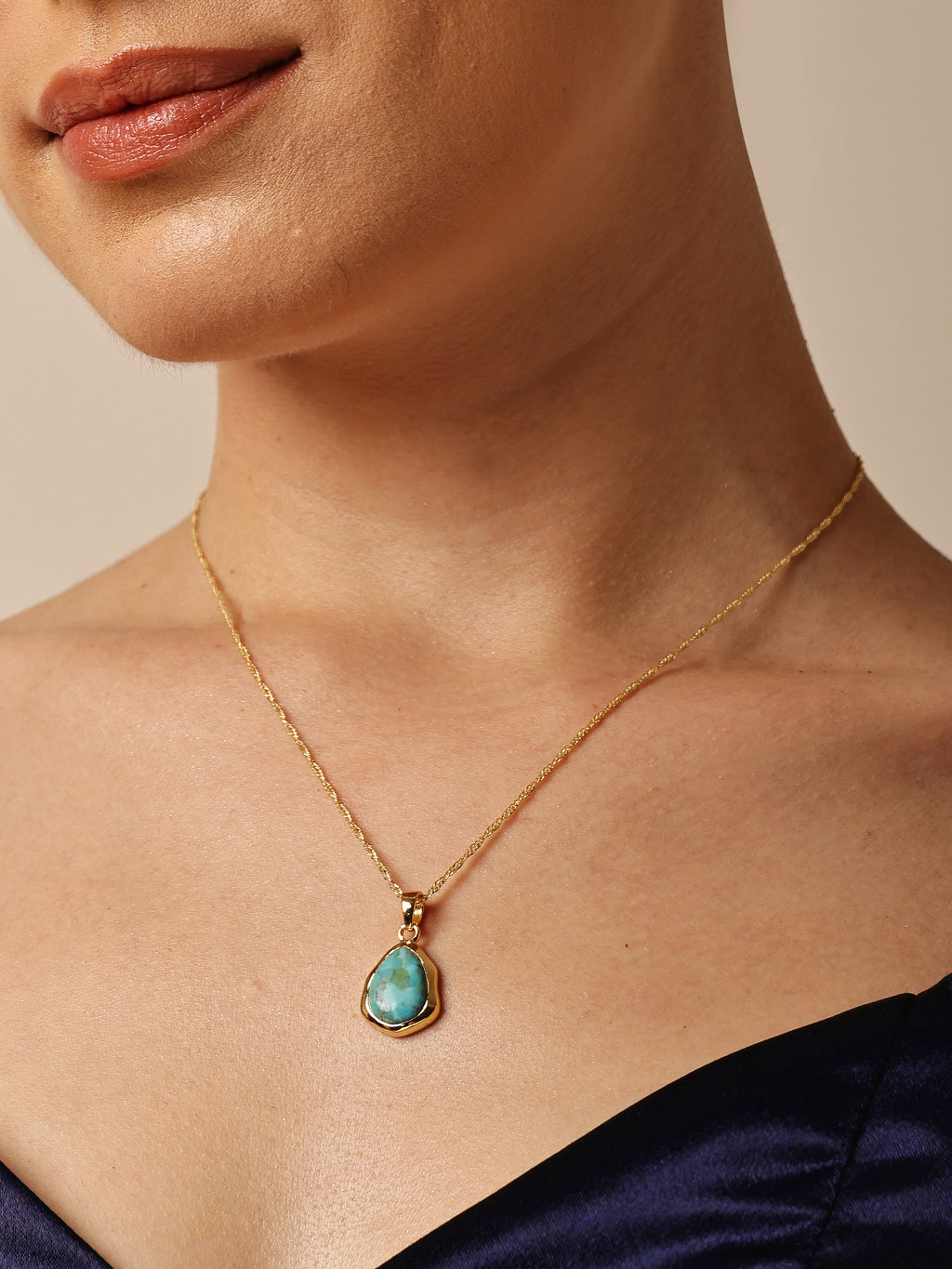 Persian Blue Turquoise Chain