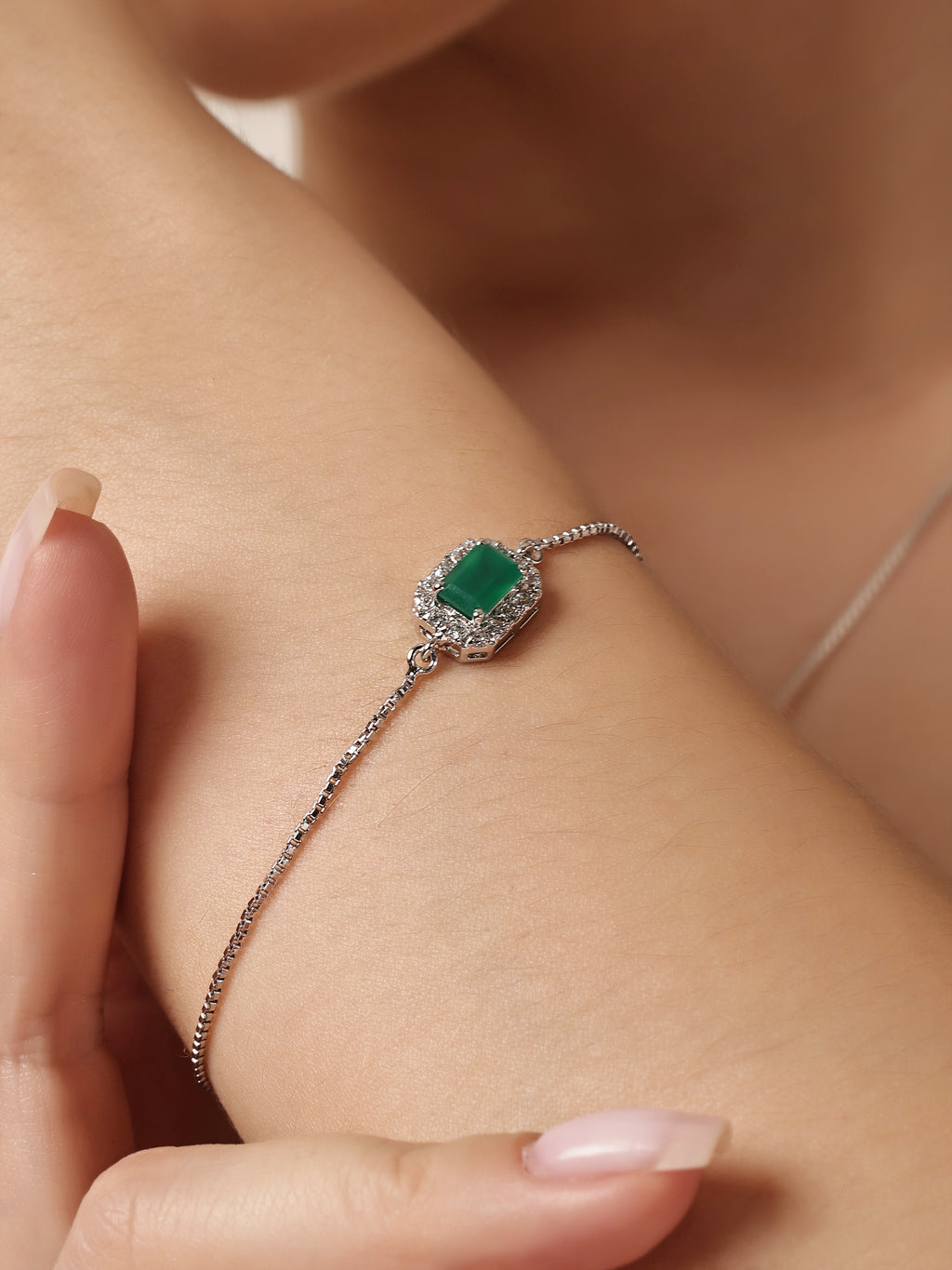 Verte Green Onyx Bracelet