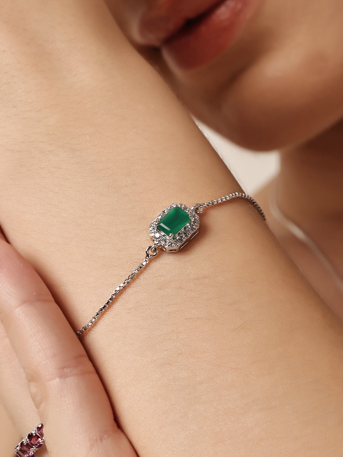 Verte Green Onyx Bracelet