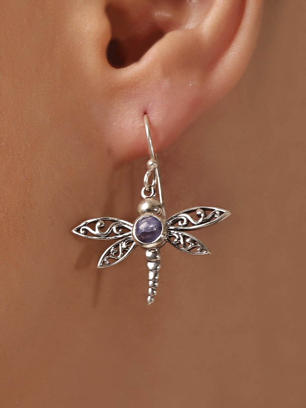 Wings Tanzanite Earrings