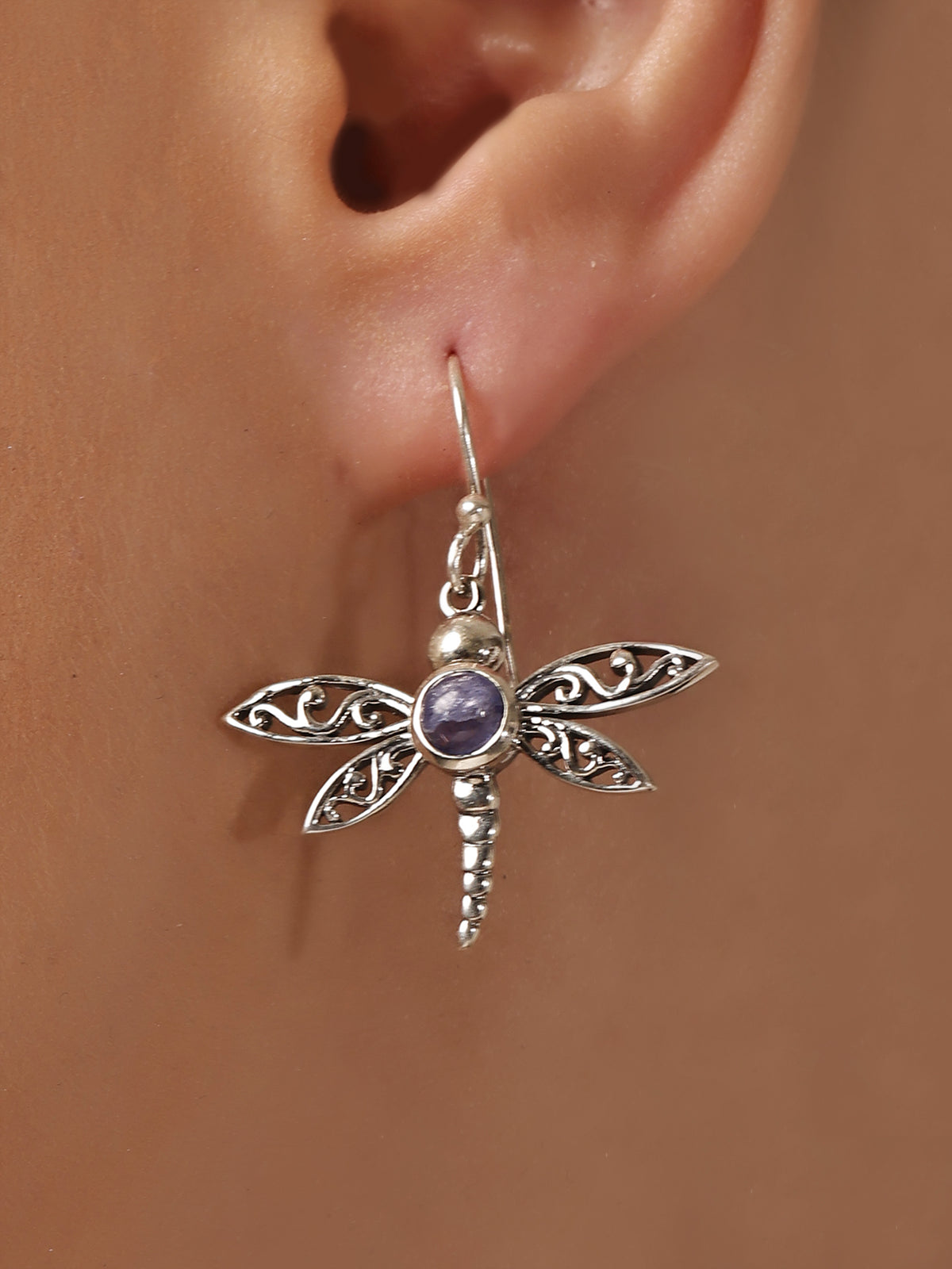 Wings Tanzanite Earrings