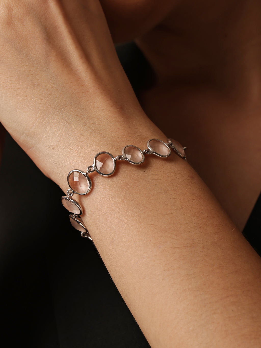 Eternal Love Rose Quartz Bracelet