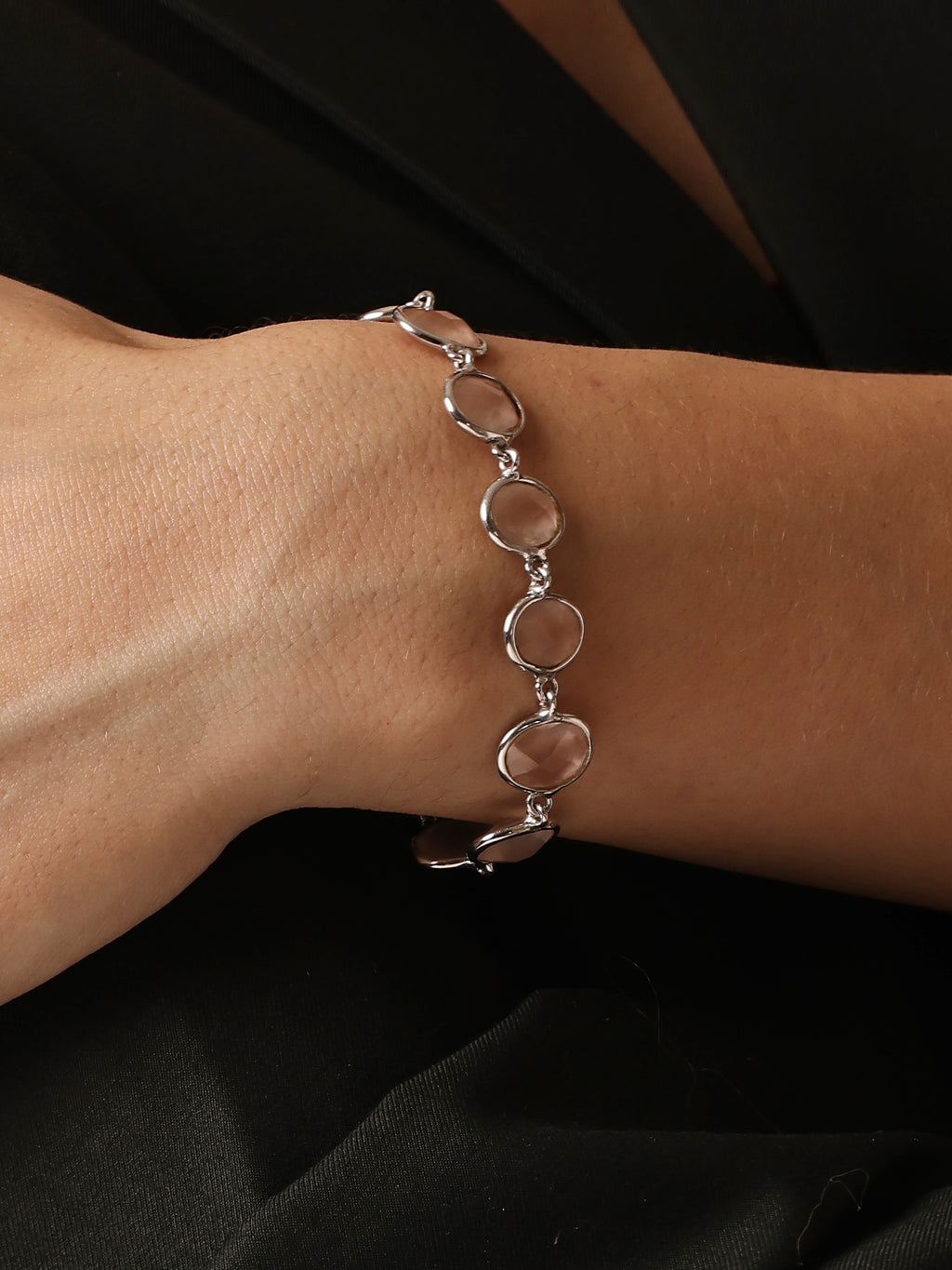 Eternal Love Rose Quartz Bracelet