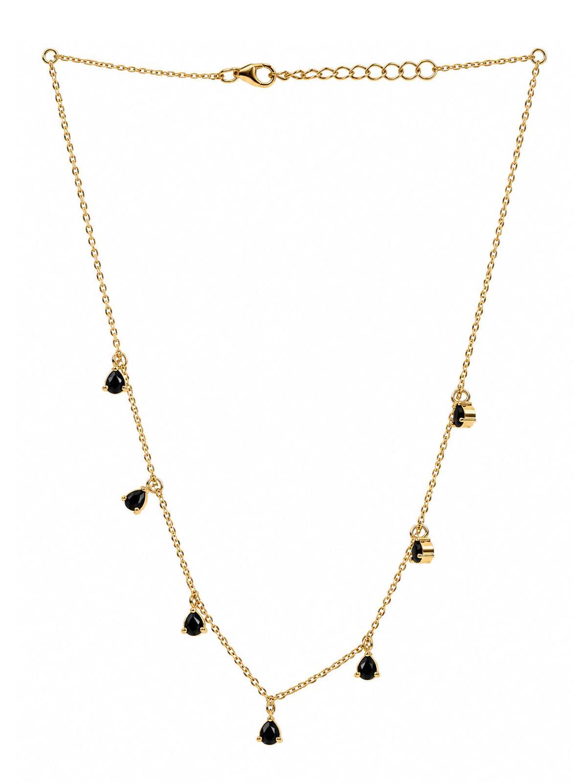 Midnight Black Onyx Chain