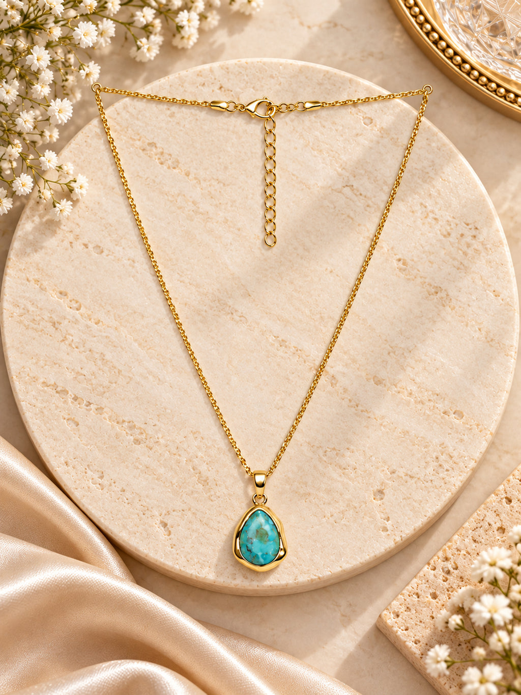 Persian Blue Turquoise Chain