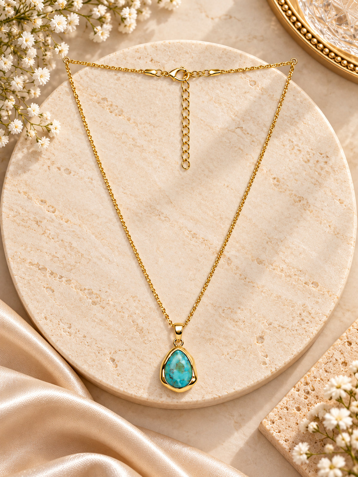 Persian Blue Turquoise Chain